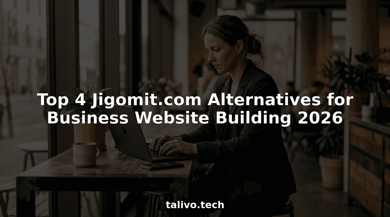 Top 4 Jigomit.com Alternatives for Business Website Building 2026